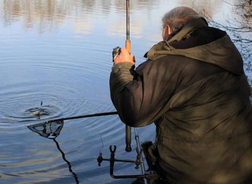 Bream fishing on East End Lake